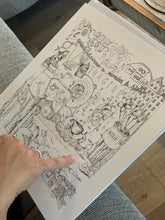 Load image into Gallery viewer, Bespoke Biograffiti drawing