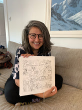 Load image into Gallery viewer, Bespoke Biograffiti drawing